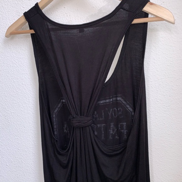 SOLD Patron Alcohol Graphic Tank - Picture 3 of 6